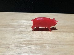 Unbranded Plastic Animals Lot Of 5 Vintage Varies Sizes
