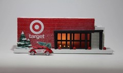 NEW 2025 Target Light Up Mini Christmas Diorama + Volkswagen