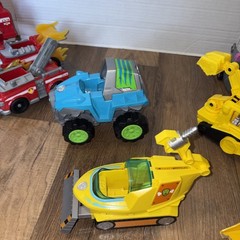 Paw Patrol Lot Figures Vehicles Al Marshal Ryder Skye Everest Zuma
