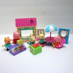 Peppa Pig And Friends Sweet Day Ice Cream Time Gabrielle Goat Complete 13 pc