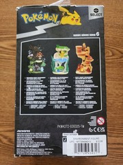 Pokemon Select Shoreside Lake Environment & Figure Display Set *Pikachu & Lotad*