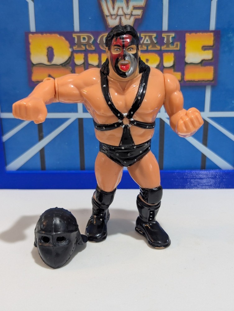 WWF Hasbro Demolition Crush w Mask – WWE Mattel LJN Vintage Wrestling Figure
