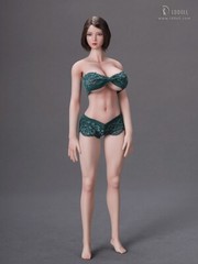 LDDOLL 1/6 Girl Soft Silicone Action Figure Seamless Body Normal skin Model 28XL