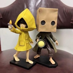 17cm Little Nightmares Six & Mono Figure Anime Game Collectible Model Toy