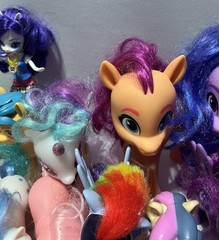 My Little Pony Hasbro Ponies Brushables Equestria Girls Lot Of 60+ MLP