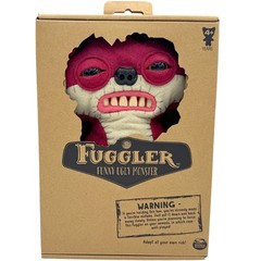 NIB Retired Spin Master Fuggler Suspicious Fox Red Maroon 9″ Plush Monster