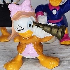 Vtg 1986 Disney Ducktales 2 Webby Huey Duey Louie Scrooge PVC Figure Lot Of Five