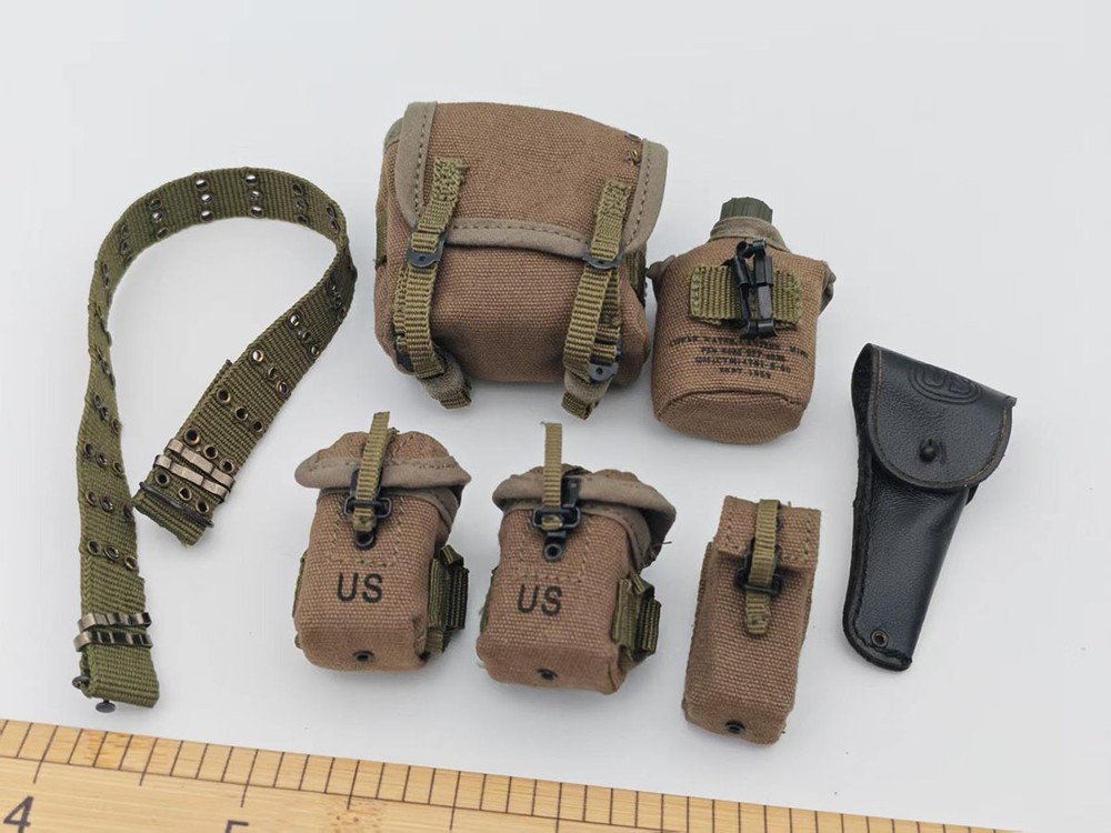EKUAZ STUDIO EKS10 1/6 Snake Tiger Stripe Camo Ver – Tactical Belt & Pouches