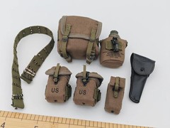 EKUAZ STUDIO EKS10 1/6 Snake Tiger Stripe Camo Ver – Tactical Belt & Pouches