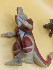 Ultraman Kaiju Monster Figures Lot Bandai 1997 1999 2010 20cm 7.9in