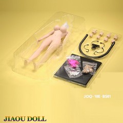 JIAOU DOLL 1:6 Suntan Skin Figure Body Large Bust 12inch Female Toys JOQ-10E-BXC