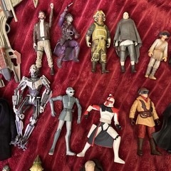 19 Vintage 1990s 2000s Star Wars Kenner/Hasbro Mixed Jedi Figures Bundle Lot