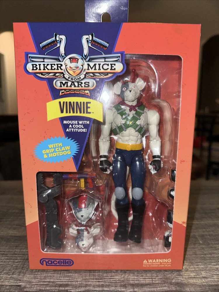 Biker Mice From Mars “Vinnie” Action Figure by Nacelle