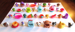 LITTLEST PET SHOP RARE TEENSIES SUPER PACK COMPLETE SET + SHINY DRAGONFLY