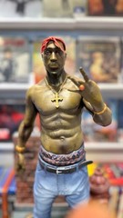 TUPAC SHAKUR FIGURE RARE Unique. Handcrafted and painted.