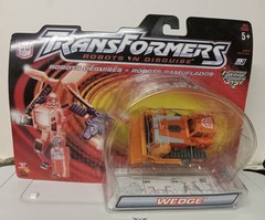 Transformers Robots In DISGUISE RID 2001 WEDGE bulldozer. Unopened.