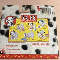 Mattel Disney 101 Dalmatians Dog Figure Set Jewel Lucky Wizzer Dipstick Boxed