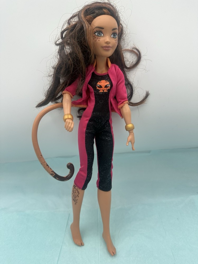 DC Comics Super Hero Girls Action Doll CHEETAH With Tail Rare