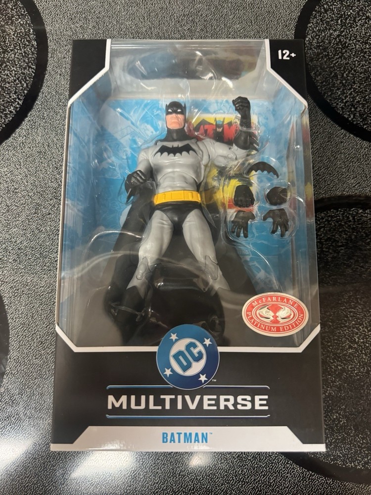 McFarlane Batman Golden Age Red Platinum Edition Figure