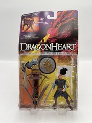 DragonHeart Brave Knight Bowen Action Figure & Battering Bola Tripod 1995 Kenner