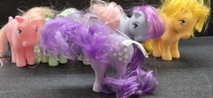 Lot of 6 My Little Pony 35th Anniversary Retro Reissue 2017 Bridge Direct G1