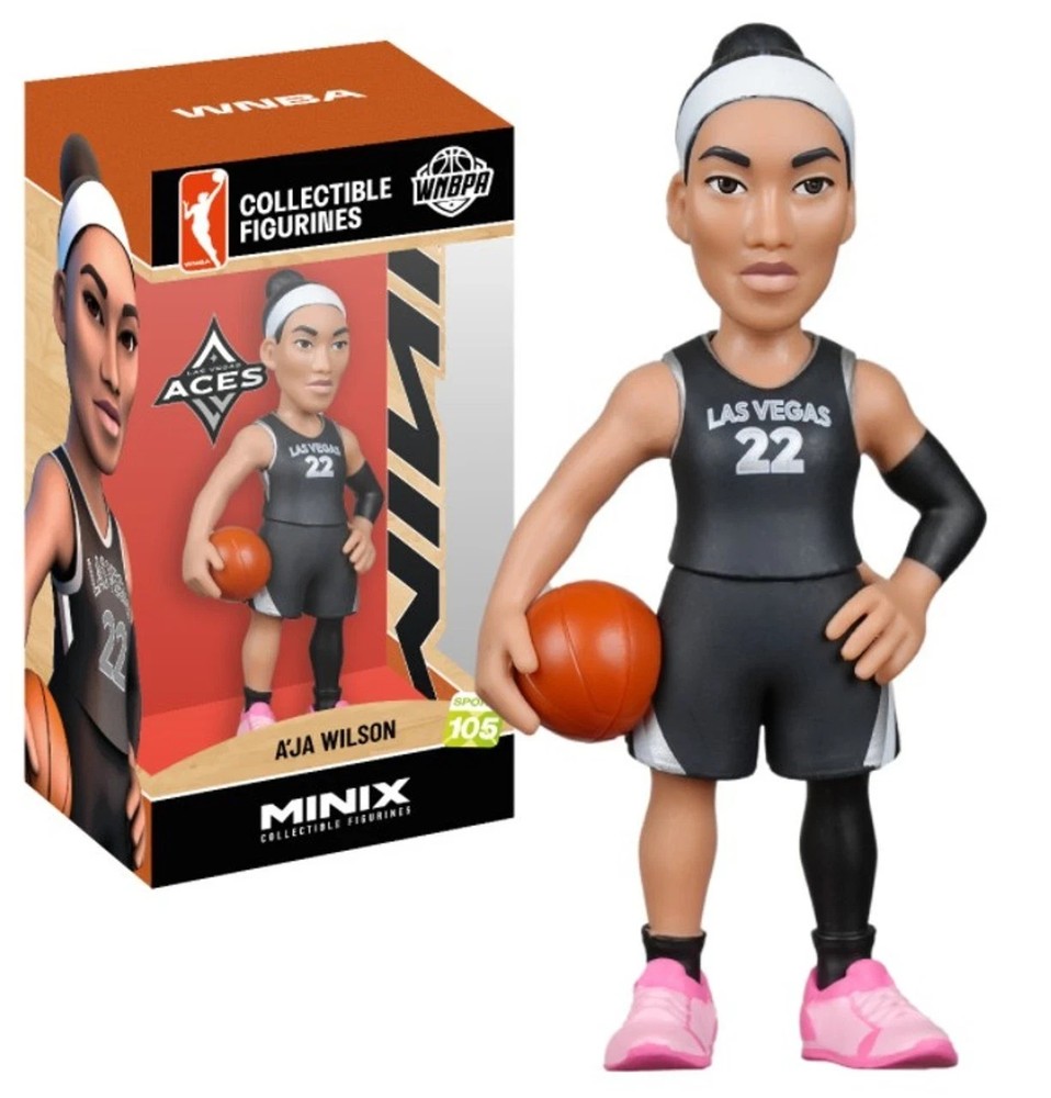 MINIX Sports #105 A’Ja Wilson WNBA Basketball 4.75 Inch Vinyl Figure