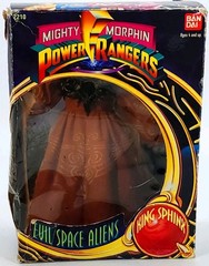 POWER RANGERS EVIL SPACE ALIENS ”KING SPHINX” 8” FIGURE BAN DAI