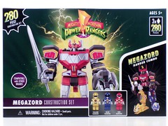 Mighty Morphin Power Rangers MEGAZORD & DRAGONZORD Construction Set 280pcs 3524