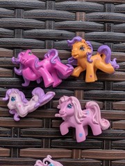 My Little Pony Mini Figure Lot Blind Bag Ponies & Ponyville Mixed Lot Of 16 Toys