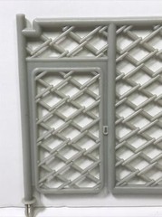 WWF LJN 1986 SUPERSTARS BENDIES CAGE MATCH CHALLENGE RING Steel Cage With Door