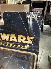 Star Wars 2002 Unleashed Anakin Skywalker Figure Display Base Hasbro Sealed