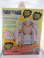 RAMPAGE The Movie Mega GEORGE 16″ Action Figure Dwayne Johnson Lanard 2018 MIP