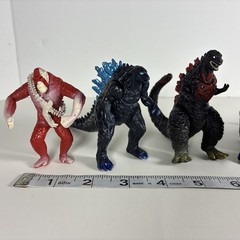 Lot of 10 Godzilla vs King Kong 3″ Figure Lot – Articulated
