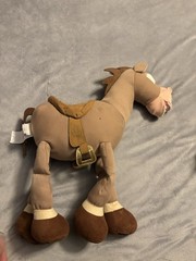 Disney Pixar Toy Story Lot Of 3 Figures Woody Buzz Lightyear Bullseye
