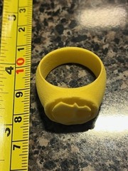“THE MIGHTY HERCULES” 1960’s REPLICA RING – Yellow Plastic – See Feedback!!
