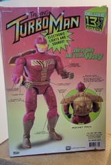 Funko Talking Turbo Man Jingle All The Way Action Figure IOB-Box Has Damage