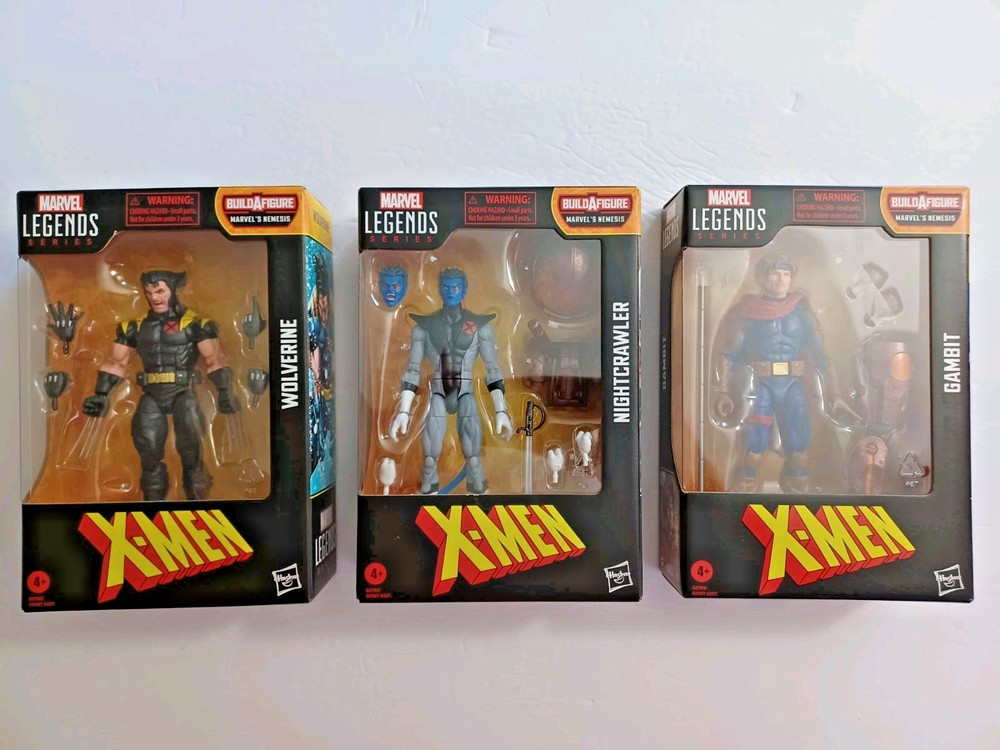 Marvel Legends – X-Men 6 Figure Set Nemesis BAF – 6″ Hasbro – NEW