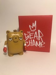 JC RIVERA The Bear Champ – Series 1 – Artist Exclusive – SOLD OUT -UVD TOYS 2018