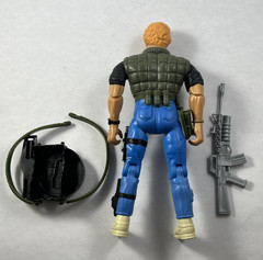 1986 Coleco Rambo Force of Freedom T.D. (TD) JACKSON Incomplete w/ Accessories
