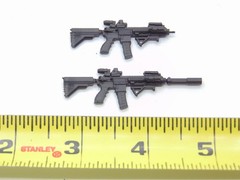 Custom 1:18 Scale HK416 Tactical Assault Rifle Weapons Set for 4″ GI JOE ARAH