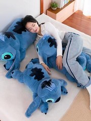 45/60/80cm Stitch Doll Plush Toys Lilo&stitch Plush Stuffed Doll Soft Pil