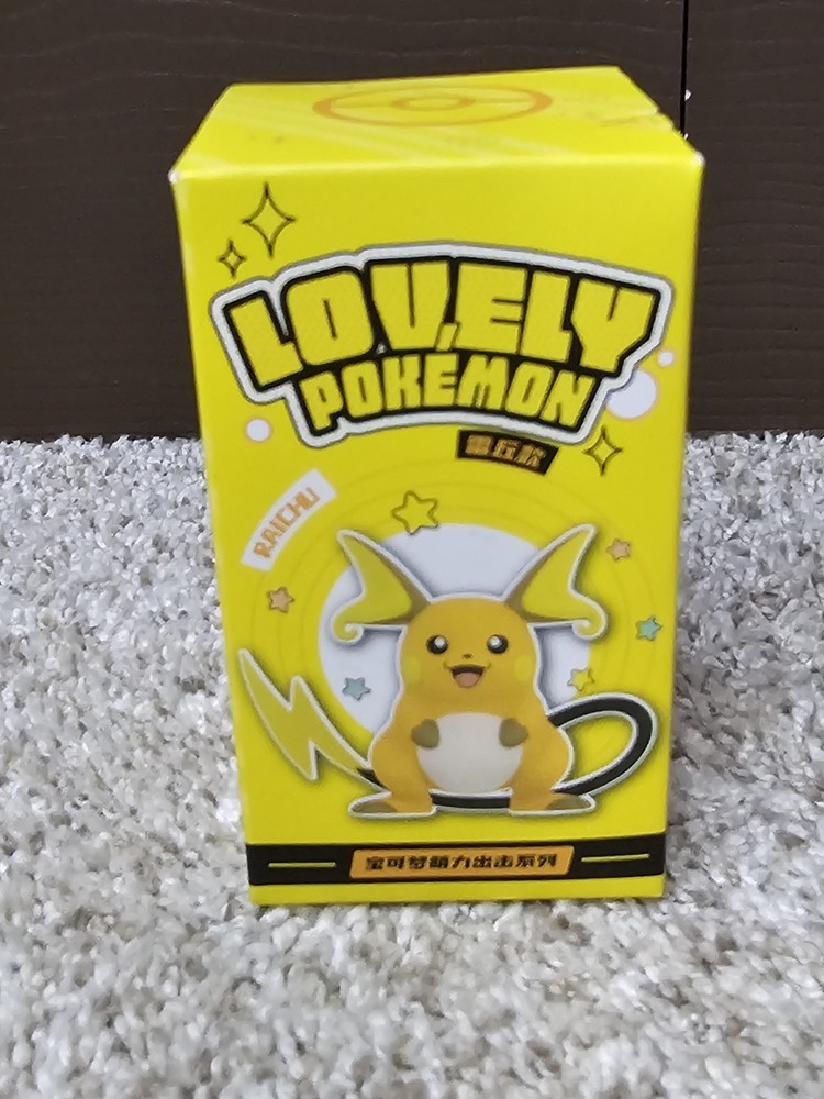 ⚠️ Lovely Pokemon Raichu Figure Official Pokemon Langbowang New In Box!