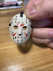Jason Mask Friday The 13th Custom Voorhees Hockey Mask 1/6 Scale For Figure
