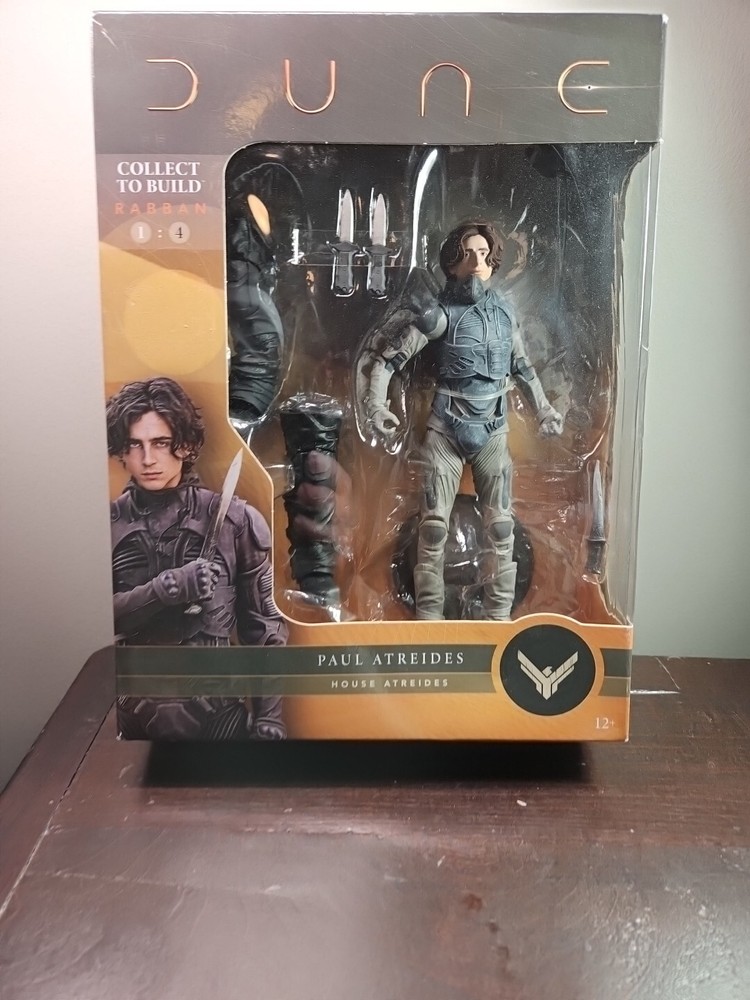 New McFarlane Toys Dune Paul Atreides 7″ Action Figure 10781-4 Minor Box Damage