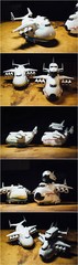 FOR AN-225 Transport Aircraft Cute Version 3D Printed Models Gift