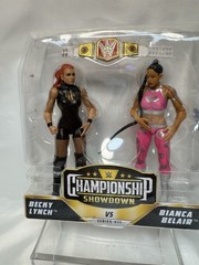 WWE Becky Lynch Bianca Belair Championship Showdown Wrestling Figures Mattel