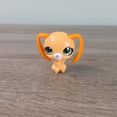 Hasbro Littlest Pet Shop Orange Bunny Rabbit Green Eyes Floppy Ears A5135 2013