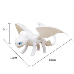 How to Train Your Dragon 9.5″ Toothless and 6.7″ Lightfury 2 Figures Set BULK