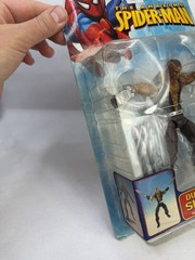 TOY BIZ AMAZING SPIDER-MAN STEALTH VENOM and DUAL BLAST SHOCKER ACTION FIGURE