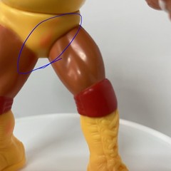 WWF Hasbro Hulk Hogan – 1991 WWE LJN Vintage Titan Sports Wrestling – Series 3